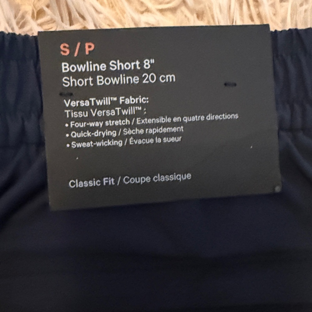 🆕 Lululemon Bowline Short 8" Stretch Cotton VersaTwill - S - Picture 6 of 7